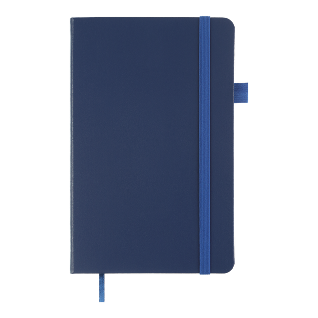 Книга записна Buromax Etalon 125*195мм 96 аркушів у крапку обкладинка штучна шкіра Синя (BM.291360-02) - изображение 2