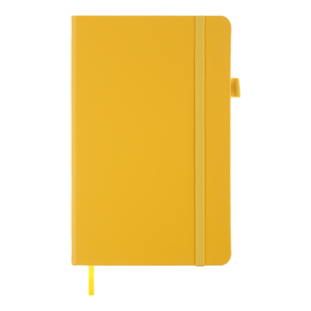 Книга записна Buromax Etalon 125*195мм 96 аркушів у клітинку обкладинка штучна шкіра Жовта (BM.291160-08) - Фото 2 Книга записна Buromax Etalon 125*195мм 96 аркушів у клітинку обкладинка штучна шкіра Жовта (BM.291160-08) - зображення 2