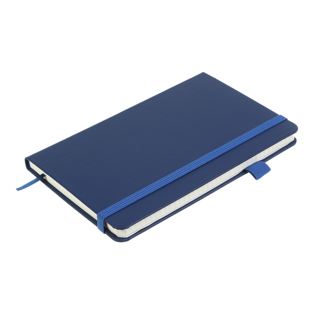 Книга записна Buromax Etalon 125*195мм 96 аркушів у крапку обкладинка штучна шкіра Синя (BM.291360-02) - изображение 3