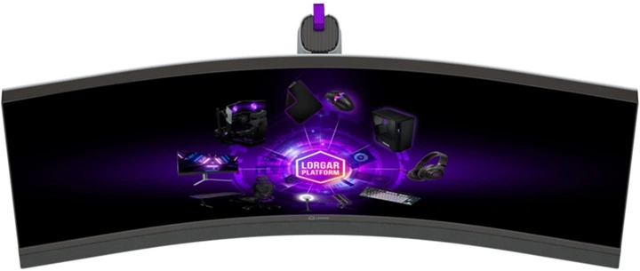 Монітор 34" Lorgar 34MP1 (LRG-34MP1W180C-GY) - зображення 12