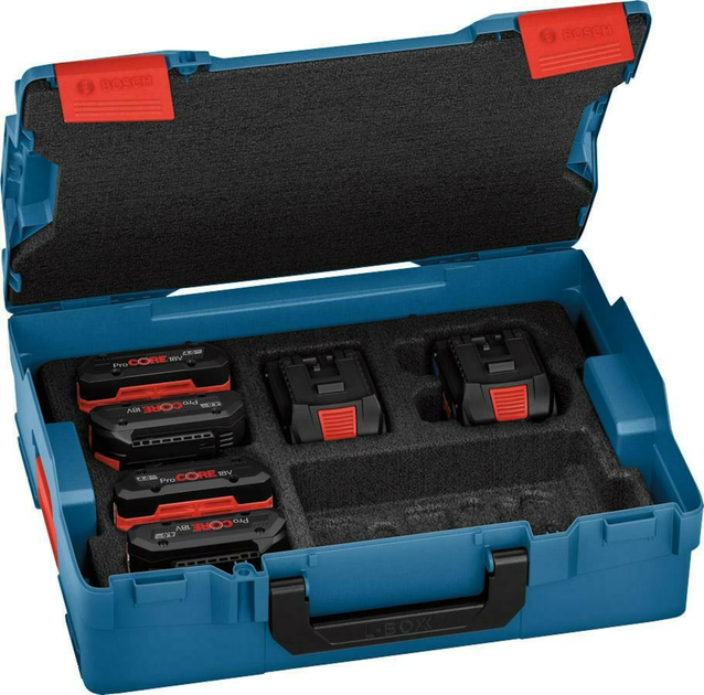 Zestaw akumulatorów Bosch 4 x ProCORE 18V 4.0 Ah + 2 x ProCORE 18V 8.0 Ah Professional (1600A02A2T) - obraz 4