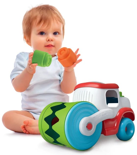 Zabawka dla niemowląt Clementoni Soft Clemmy touch & play Walec sensoryczny 17495 (8005125174959) - obraz 4