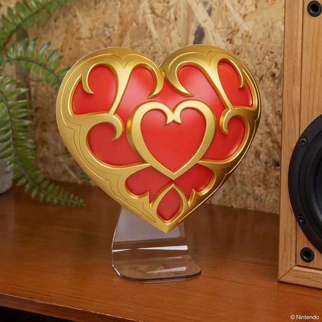 Lampka Paladone The Legend of Zelda Heart Container 21.6 cm (5056577737950) - obraz 3