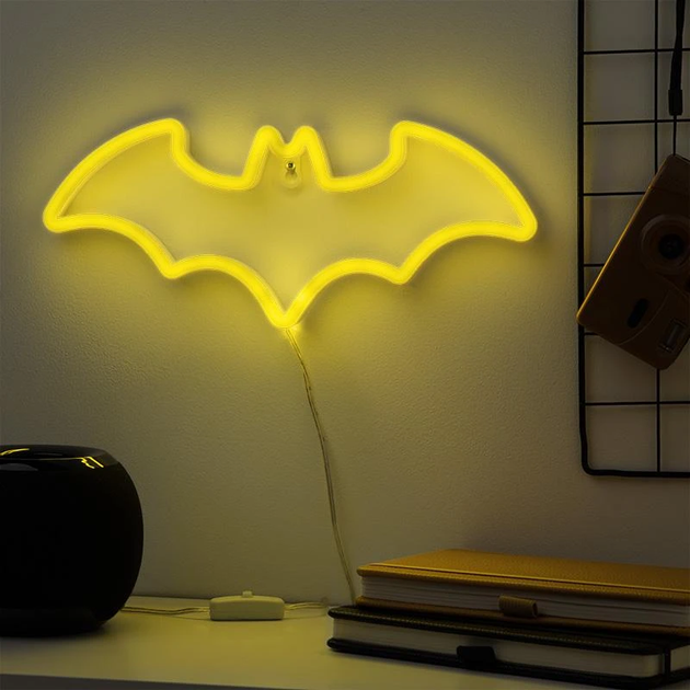 Lampka neonowa ścienna Paladone DC Comics Batman 12.8 cm (5056577741223) - obraz 5