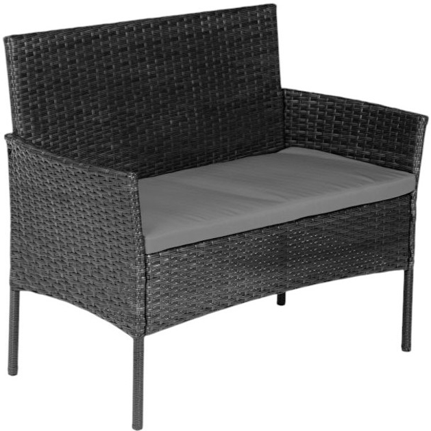 Zestaw mebli ogrodowych ModernHome by Multistore stół, 2x fotel, ławka (5903769971589) - obraz 3