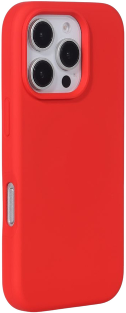Etui Evelatus Premium MagSafe Soft Touch Silicone Case do Apple iPhone 16 Pro Max Red (4752192090616) - obraz 2