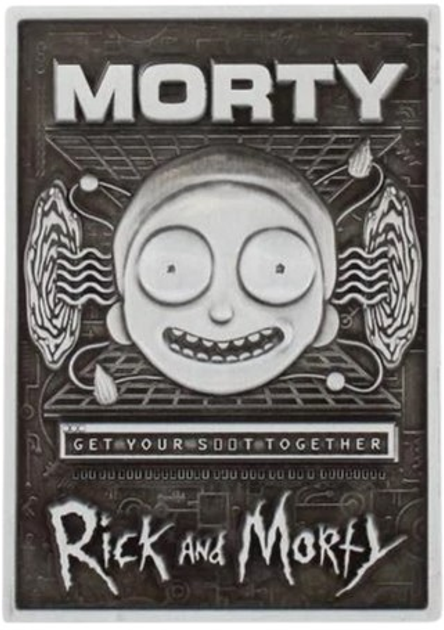 Stojak na telefon Exquisite Gaming Rick & Morty i 3 płytki Digiplates (5060525897009) - obraz 3