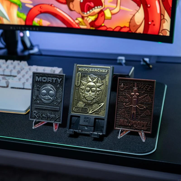 Stojak na telefon Exquisite Gaming Rick & Morty i 3 płytki Digiplates (5060525897009) - obraz 10