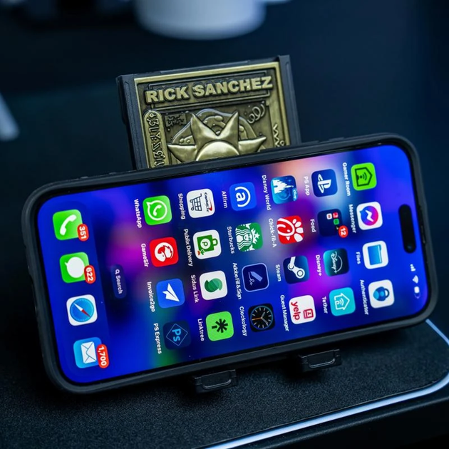 Stojak na telefon Exquisite Gaming Rick & Morty i 3 płytki Digiplates (5060525897009) - obraz 12