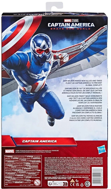 Figurka Hasbro Marvel Avengers Brave New World Kapitan Ameryka 30 cm F9301 (5010996204776) - obraz 5