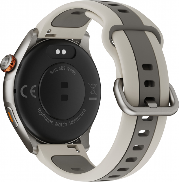 Smartwatch MyPhone Watch Adventure Warm Grey (SMA002925) - obraz 4