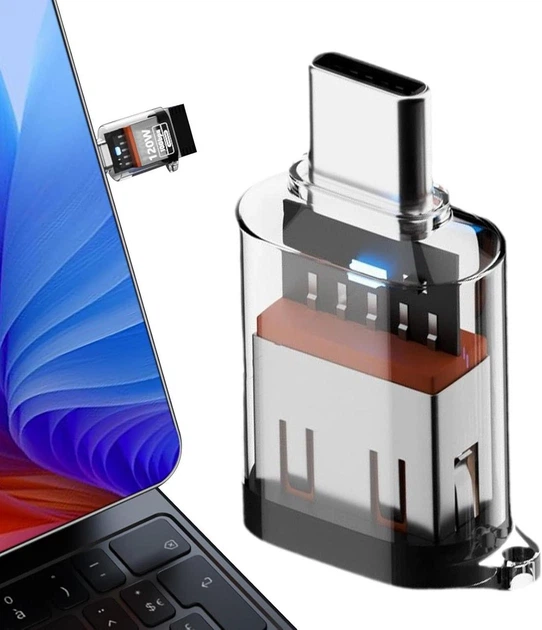 Адаптер перехідник OTG USB 3.2 Type-C - Фото 4 Адаптер перехідник OTG USB 3.2 Type-C - изображение 4