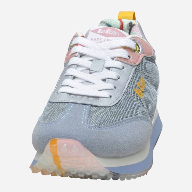 Sneakersy damskie Lee Cooper LCW-25-03-3377L 36 24 cm Błękitne - obraz 4