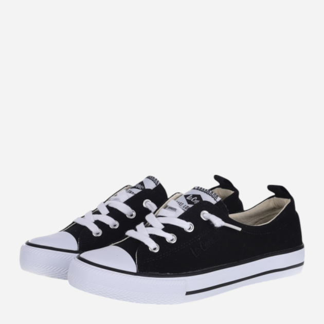 Trampki damskie materiałowe do kostki Lee Cooper LCW-25-02-3299L 40 26.2 cm Czarne - obraz 3