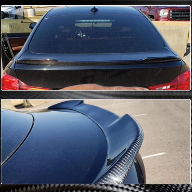 Спойлер крышки багажника Карбон V3 (Coupe) для BMW 4 серия F-32 2012-2020 гг - изображение 3