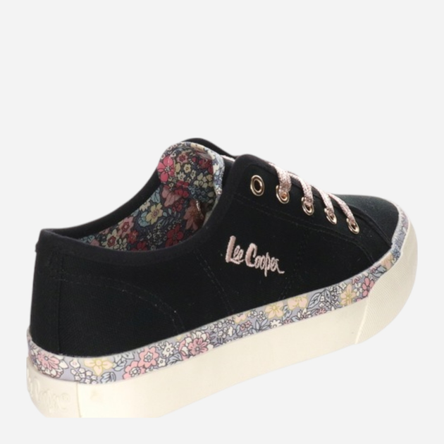 Жіночі кеди низькі Lee Cooper LCW-25-08-3641L 41 27 см Чорні (5904292187225) - зображення 3