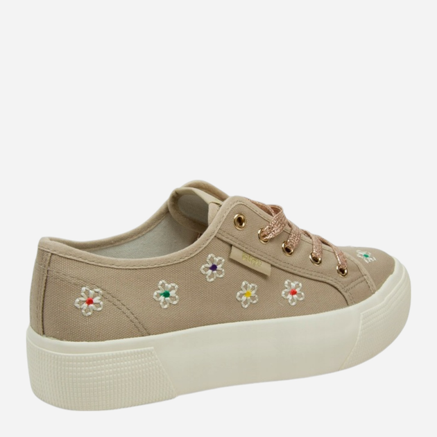 Trampki damskie materiałowe do kostki na platformie Lee Cooper LCW-25-08-3645L 36 24 cm Beżowe - obraz 4