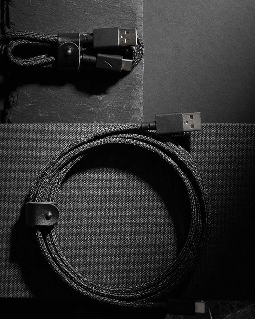Кабель Native Union Belt Cable USB-A to USB-C Cosmos Black (1.2 m) (BELT-AC-COS-NP) - изображение 14