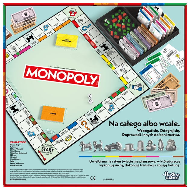 Gra planszowa Hasbro Monopoly Classic (edycja polska)(5010996302458) - obraz 8