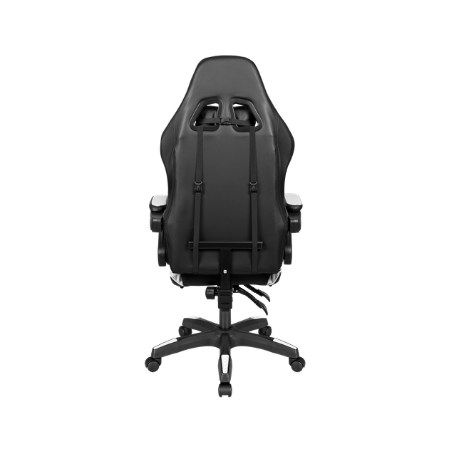 Ігрове Геймерське Крісло Kruger&Matz GX-150 чорно-біле KM0790-BW - изображение 4