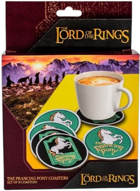 Podkładki pod kubek AAA Lord of the Rings: Prancing Pony Coasters 6 szt (5060914717055) - obraz 5