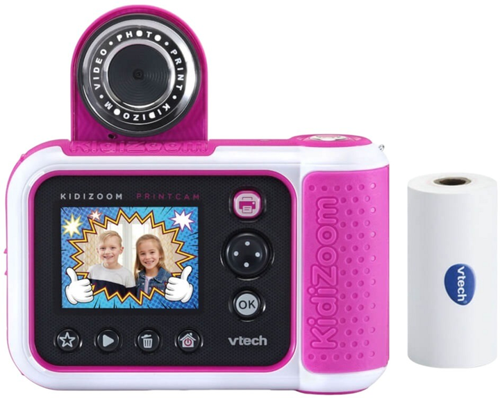Цифрова камера VTech KidiZoom Print Cam Pink (80-549154) - зображення 3