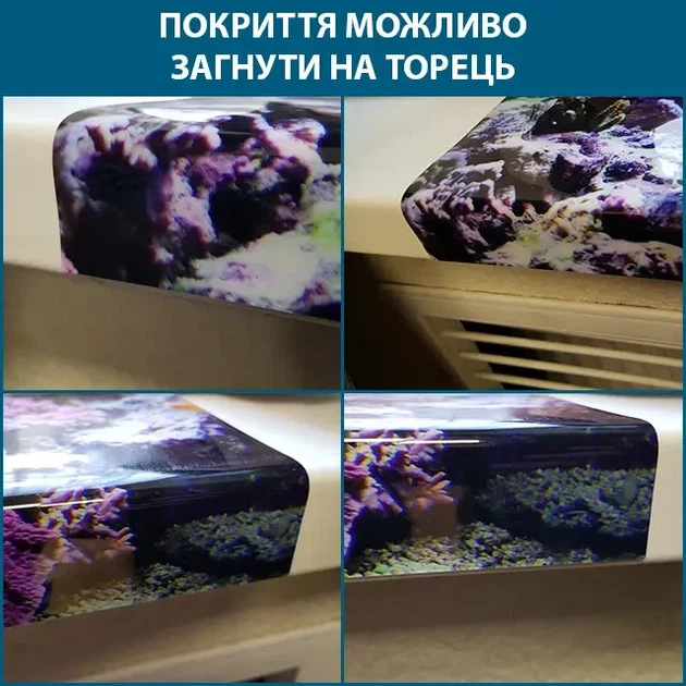 Покриття для столу, м'яке скло з фотопринтом, Пісок з черепашками, 1,2 мм (600х1000)(МСПБ-2-tx371) - зображення 4