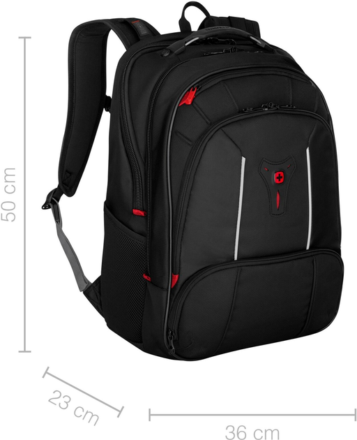 Рюкзак для ноутбука Wenger Carbon 15.6" Black (7611160255242) - зображення 12