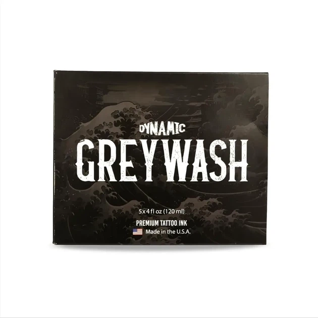 Тату краска теневая Dynamic GreyWash Solution Set по 120 мл - изображение 4