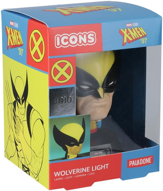 Lampka Paladone Marvel X-Men Wolverine (5056577728460) - obraz 3
