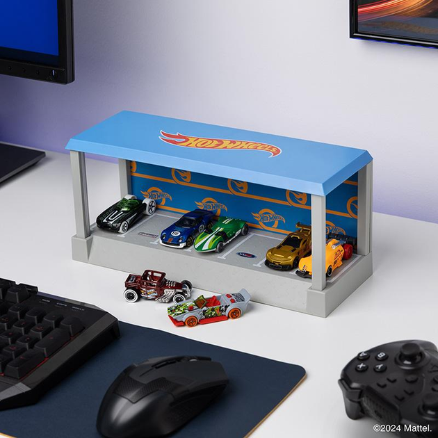 Гаражна вітрина з підсвічуванням Paladone Hot Wheels (5056577735178) - зображення 4