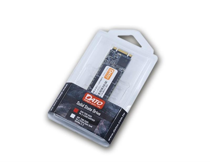 Накопичувач SSD 256 GB Dato DM700 M.2 SATAIII 3D TLC (DM700SSD-256GB) M.2 2280 - изображение 2