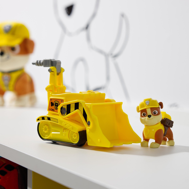 Pojazd podstawowy Spin Master Psi Patrol Rubble 6071214 (0681147037540) - obraz 7