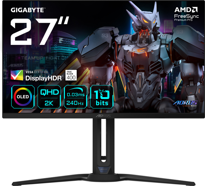 Монитор 27" Gigabyte Aorus FO27Q2 - изображение 2