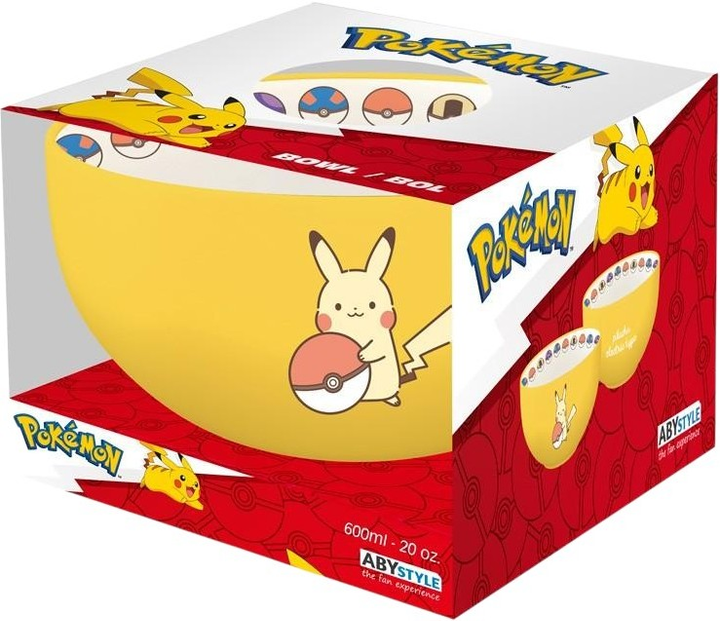 Miska ABYstyle Pokemon Pikachu Electric Type 600 ml (3665361150138) - obraz 4