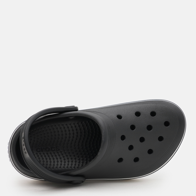 Підліткові крокси-сабо для хлопчика Crocs Off Court Clog K 208477-001 38-39 (J6) Чорні (1962653538738_196265353873) - зображення 5