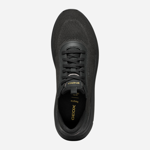 Buty sportowe męskie Geox U Spherica Actif X U55GQA0006K-C9999 41 Czarne (8058192166914) - obraz 9