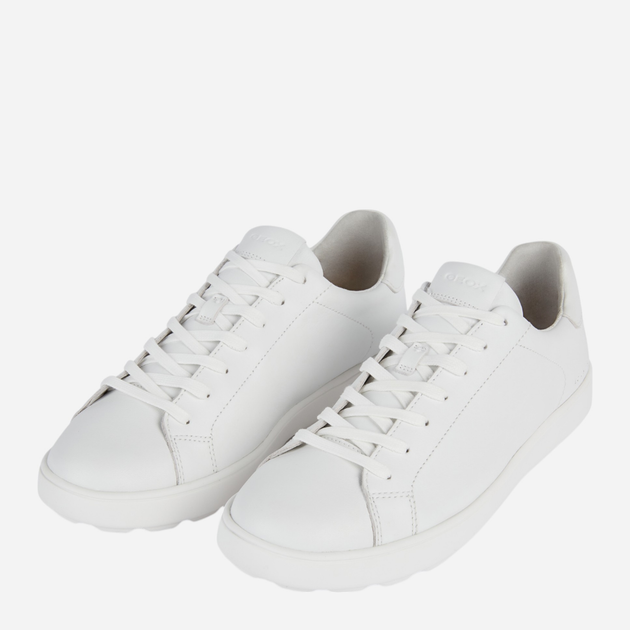 Buty sportowe męskie Geox geou45gpc00085c1000 42 Białe (8056206498518) - obraz 3