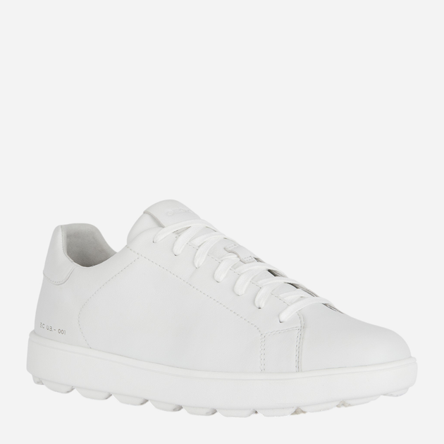 Buty sportowe męskie Geox geou45gpc00085c1000 44 Białe (8056206498532) - obraz 4