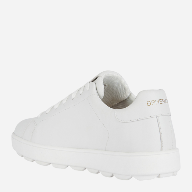 Buty sportowe męskie Geox geou45gpc00085c1000 42 Białe (8056206498518) - obraz 5