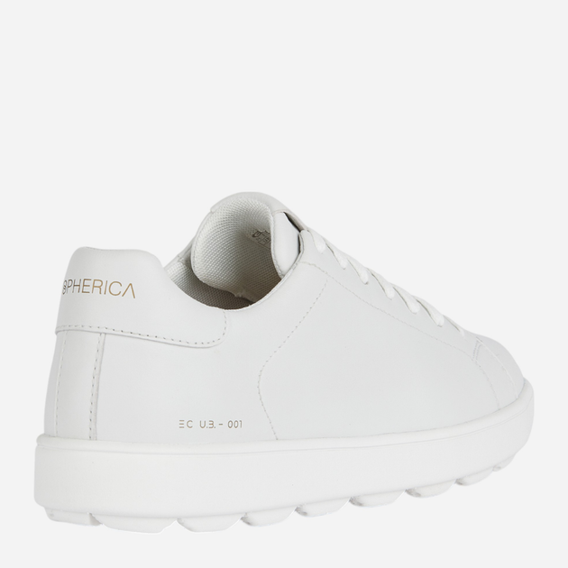 Buty sportowe męskie Geox geou45gpc00085c1000 42 Białe (8056206498518) - obraz 6