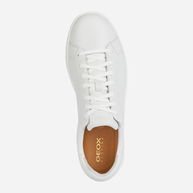 Buty sportowe męskie Geox geou45gpc00085c1000 42 Białe (8056206498518) - obraz 7