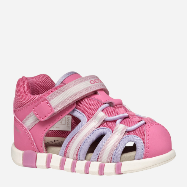 Sandały dziecięce dla dziewczynki Geox B Sandal Iupidoo Gir B5517D05014-C8F8R 26 Różowe (8058192241277) - obraz 2