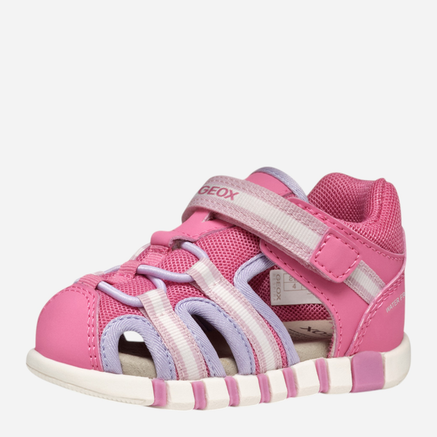 Sandały dziecięce dla dziewczynki Geox B Sandal Iupidoo Gir B5517D05014-C8F8R 21 Różowe (8058192241222) - obraz 5