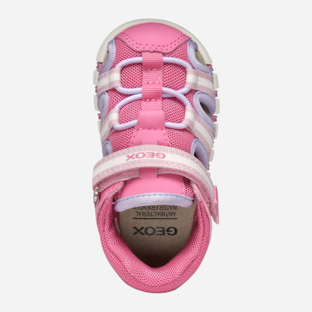 Дитячі сандалії для дівчинки Geox B Sandal Iupidoo Gir B5517D05014-C8F8R 26 Рожеві (8058192241277) - зображення 8