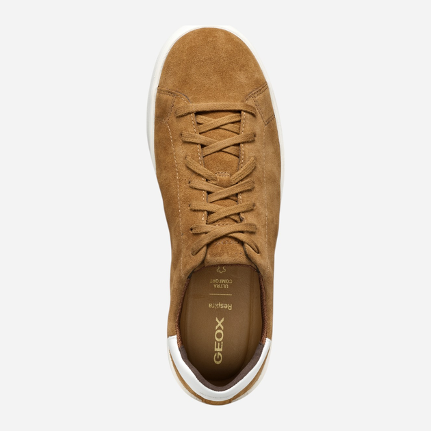 Sneakersy męskie Geox U Spherica Ecub-1 U45GPC00022-C6018 46 Brązowe (8058192308642) - obraz 5