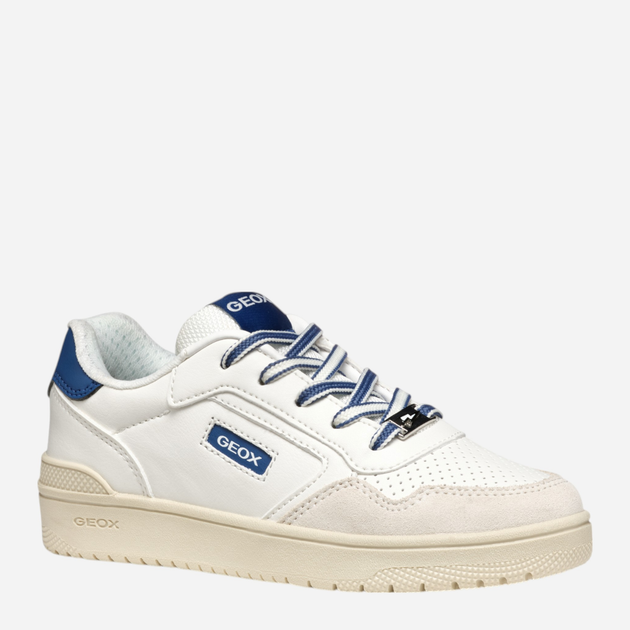 Sneakersy młodzieżowe chłopięce Geox J Washiba Boy J55LQD05422-C0899 38 Białe (8058192232510) - obraz 2