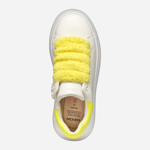 Buty sportowe młodzieżowe dziewczęce Geox J Puffypop Girl J55MRA000BC-C0552 39 Białe (8058192244223) - obraz 8