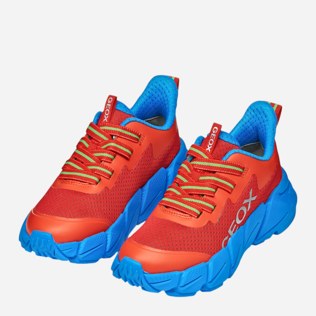 Buty sportowe chłopięce Geox J Flexyper Fast Boy J46N1A0149J-C0540 28 Czerwone (8058192233340) - obraz 5