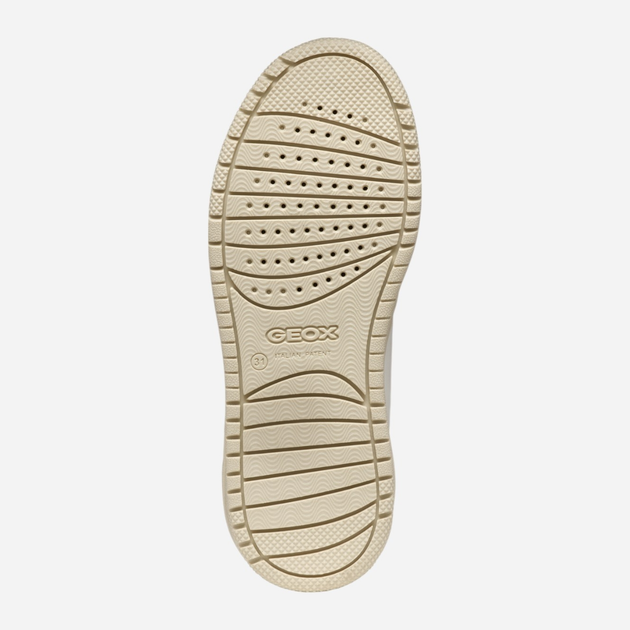 Підліткові кеди для хлопчика Geox J Washiba Boy J55LQD05422-C0899 41 Білі (8058192232541) - зображення 9